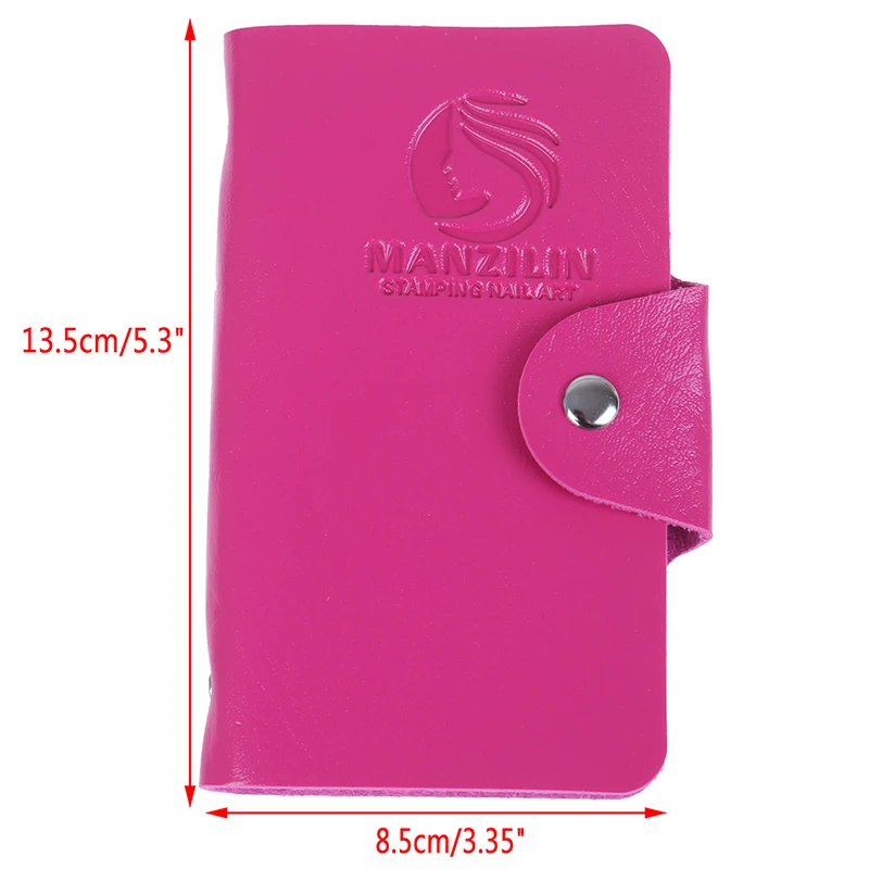 Штамповочная пластина для ногтевого дизайна 5 цветов 24 отделения держатель