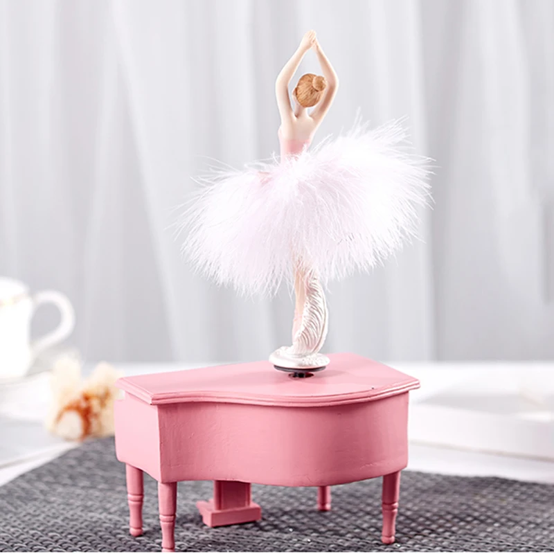 

Rotary Classical Ballerina Girl Music Box Dancing Ballerina Musical Toy Kid Gift Hogard