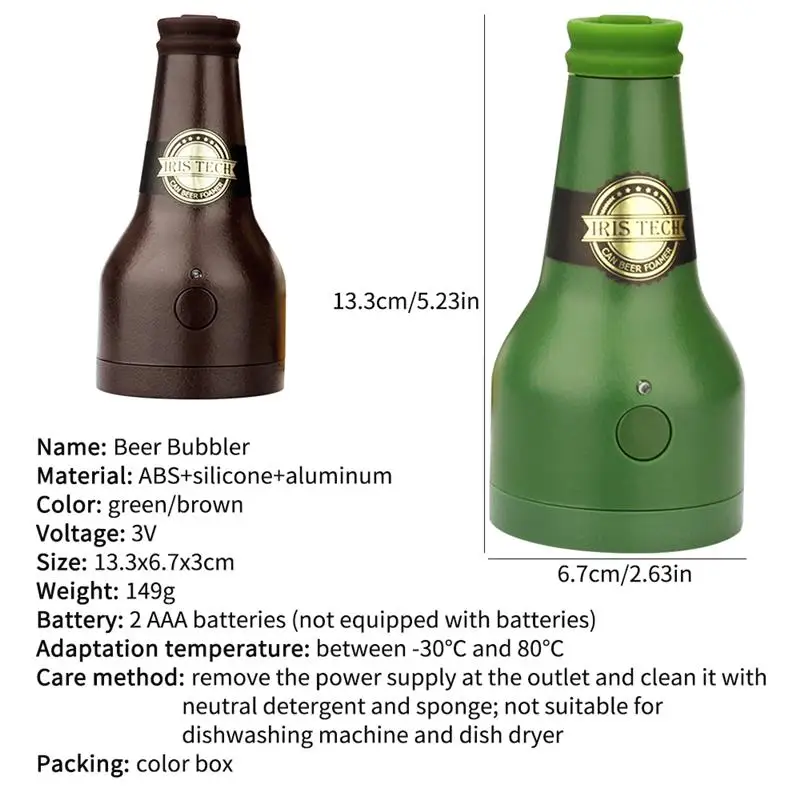 

Portable Beer Foam Machine Special Purpose For Bottled Beer And Canned Beer Bubbler Portable Beer Foam Machine