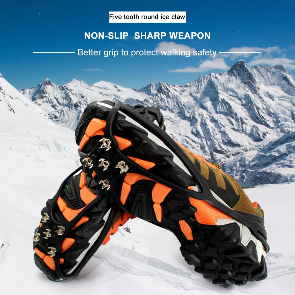 

Противоскользящие накладки на обувь для скалолазания, 5 дюймов, кошки с зубьями дюймов