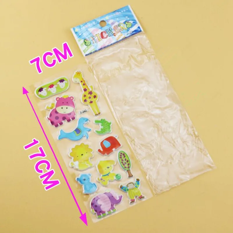 

10 Sheets 3D Child Wall Scrapbooking & Paper Kids Crafts Stickers Lot Party Gift Toys Kindergarten Reward Gift