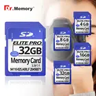 Синяя профессиональная SD-карта 4 ГБ 8 ГБ 16 ГБ 32 ГБ, гарнитура, динамик, компьютер, камера, телефон, SD карта памяти