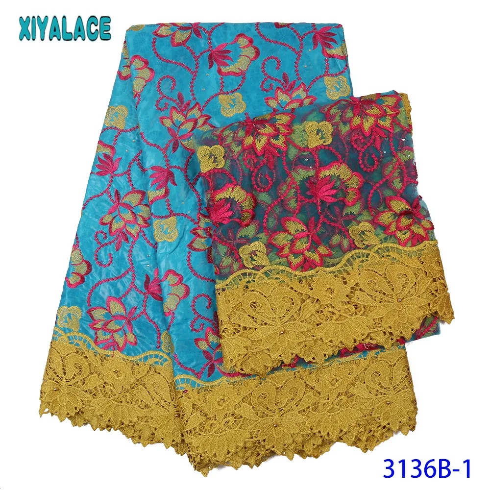 Лидер продаж 2019 африканская базиновая ткань кружево новый базин Брод гетцнер с