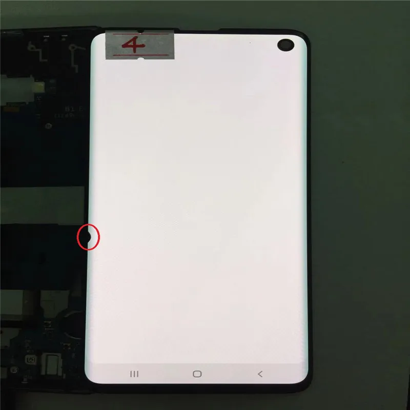 NO.4 AMOLED экран с черными точками для samsung Galaxy S10 G973U G973F G973A G973V ЖК-дисплей сенсорный экран в сборе - Цвет: NO.4