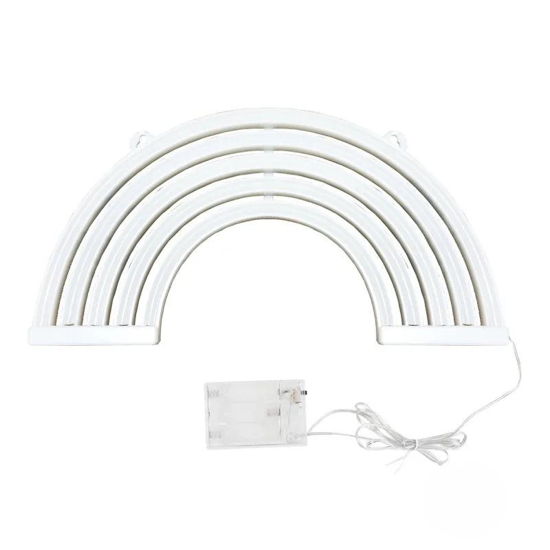 Радуга Украшения LED Цветной лампа день рождения мероприятие вечеринка украшения