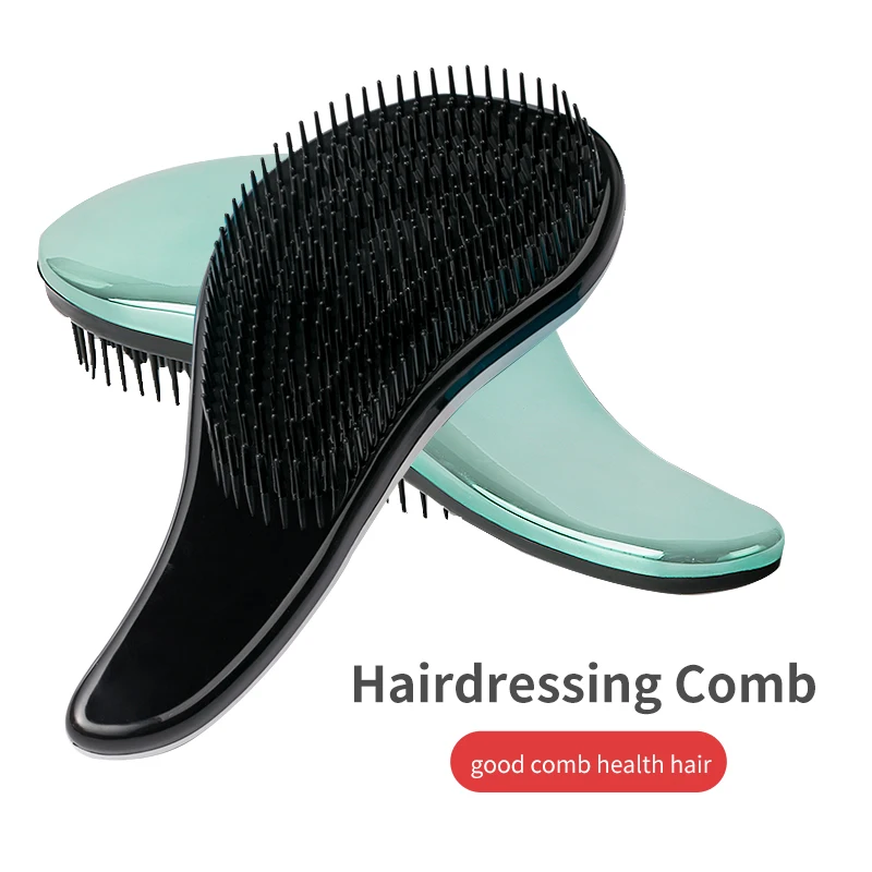 

Mirror-style Princess TT Hairbrush Women Detangling Brush for Wet orDry Hair Scalp Massage Styling Comb Hairdressing Accessories