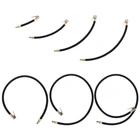 Воздушный шланг для автомобиля, 102030406080 см, самоблокирующийся воздушный патрон, клапан для шин, мелкая резьба, 0,305 дюйма, воздушный компрессор x32TPI