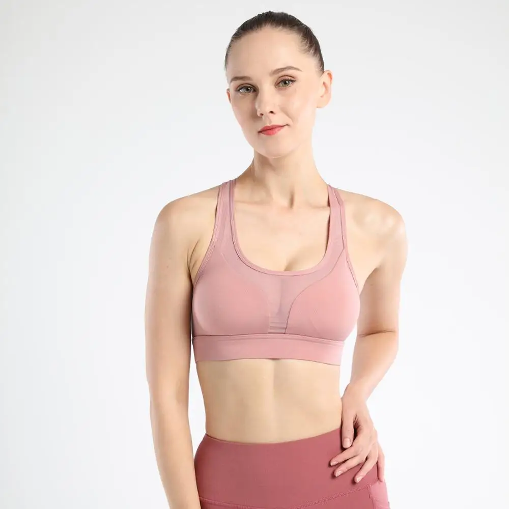 2019 Топ женский спортивный бюстгальтер с карманом для телефона компрессионное