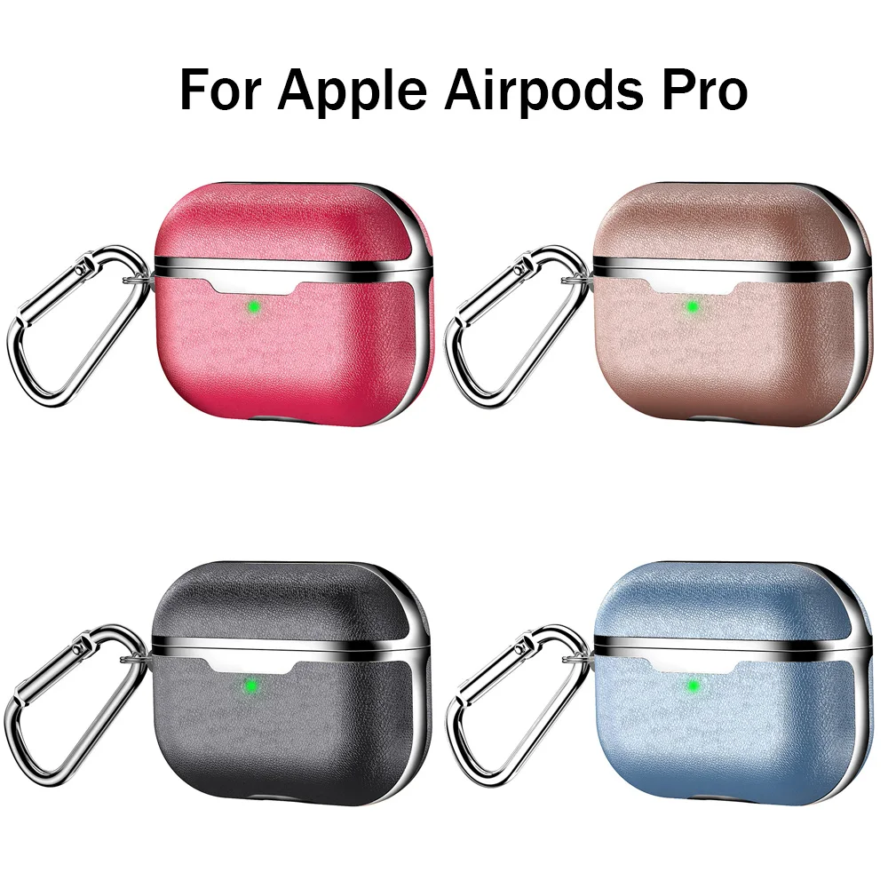 Чехол для наушников из искусственной кожи защитный чехол Apple Airpods Pro