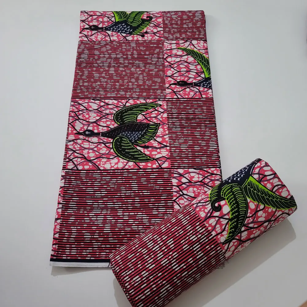 Африканская ткань восковая печать хлопок 100% Анкара натуральная Восковая Ткань