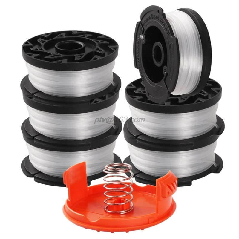Сменная Крышка для шпули Black Decker Line String spring Trimmer Weed Eater Refills 30 футов 0 065 &quot |