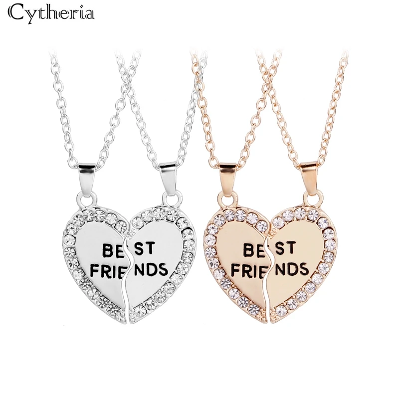 Ожерелье BFF для женщин с надписью &quotBest friends&quot|necklace friendship|bff necklacelove necklace |