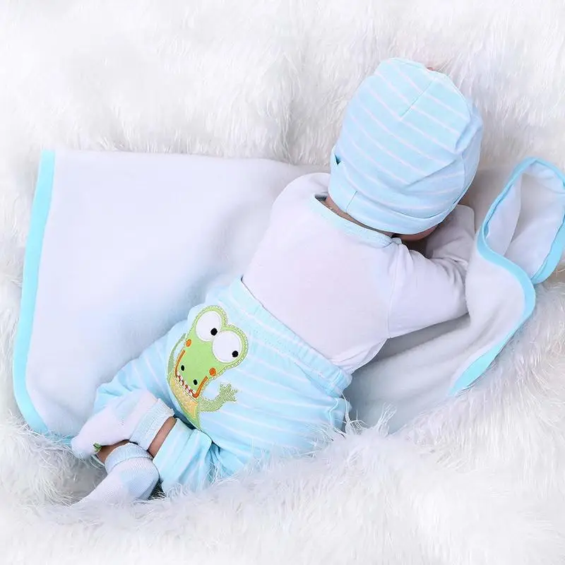 Reborn Dolls детская одежда для 2"-22" Reborn Doll Одежда для маленьких мальчиков светильник синий комплект одежды для маленьких девочек аксессуары для кукольной одежды