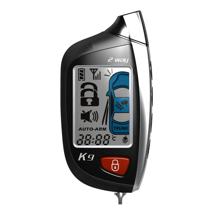 Пульт дистанционного управления с ЖК дисплеем двусторонняя Автомобильная