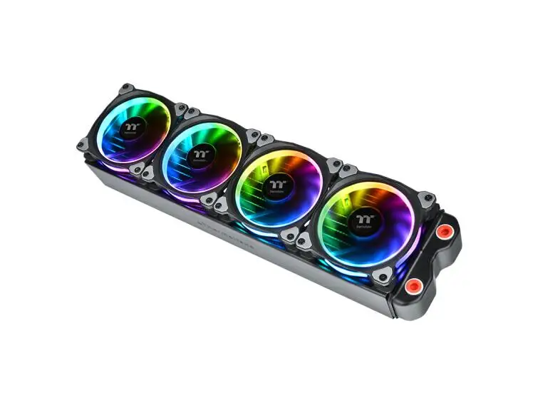 

Thermaltake Riing Plus H12 LED RGB chassis fan (12cm/12V 4pin/256 colors/manual control box/sync board)
