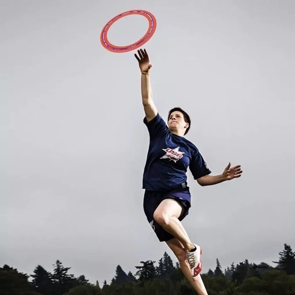 10 Inch Sprint Ring Outdoor Flying Disc Toy Kid's Rings Fly Straight toys for children juguetes brinquedos E0108 | Игрушки и хобби