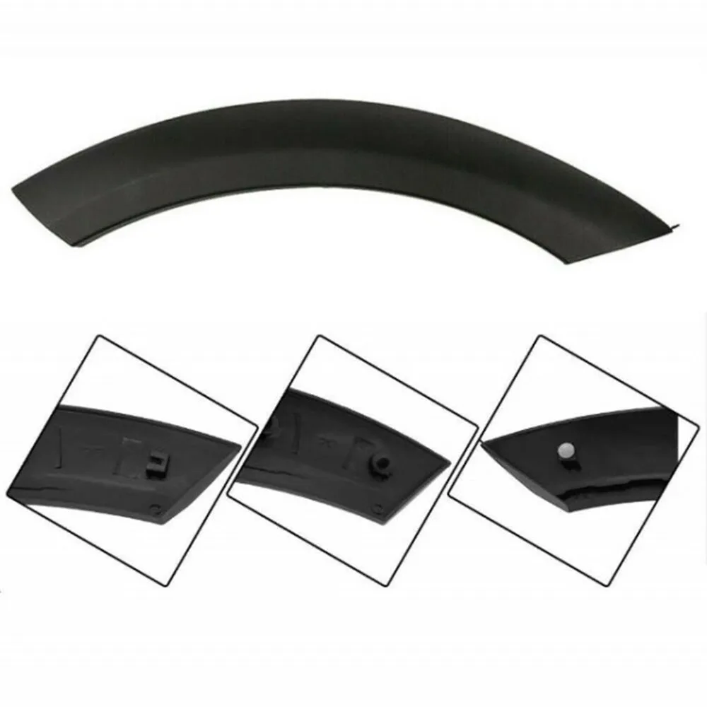 

Exterior Wheel fender arch Protector Accessories Black Decal Left/Right