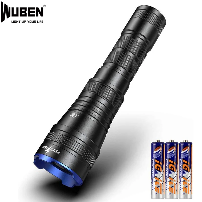 Светодиодный тактический светильник-вспышка 1000 люмен фонарь с масштабированием