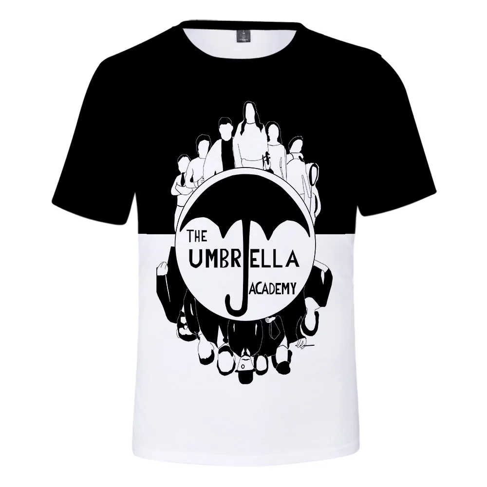 

3D Cool The Umbrella Academy Cool Short Sleeve T-shirt Summer Soft Men women kids Loose Tee
