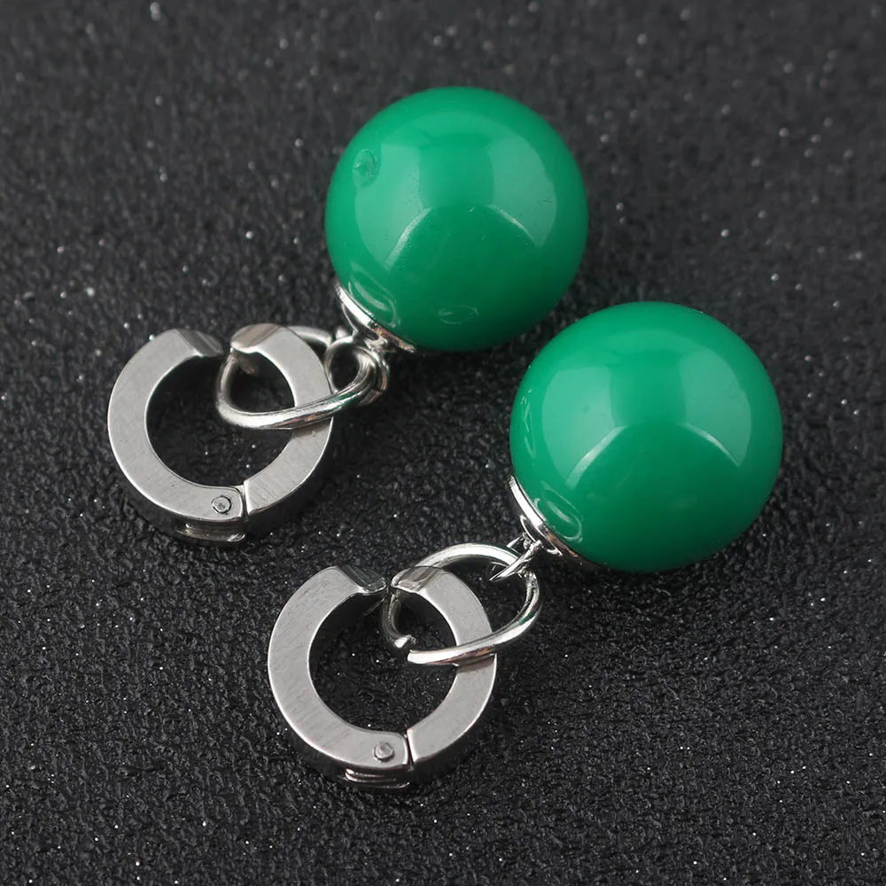 Серьги-гвоздики в стиле аниме Supreme Kai черные сын Гоку какарото замасу серьги