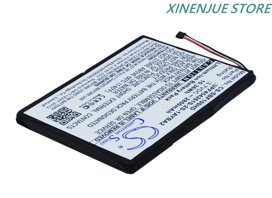 Аккумулятор 3 7 в/2800 мАч для Seagate 1AYBA2 1AYBA4 STCK1000100 STCV2000100 | Электроника