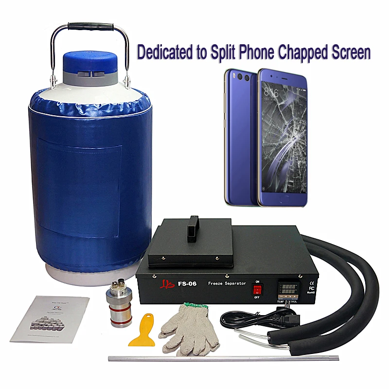 Азота Замороженные сепаратор FS 06 ЖК дисплей отделяя машину 948F для детей в