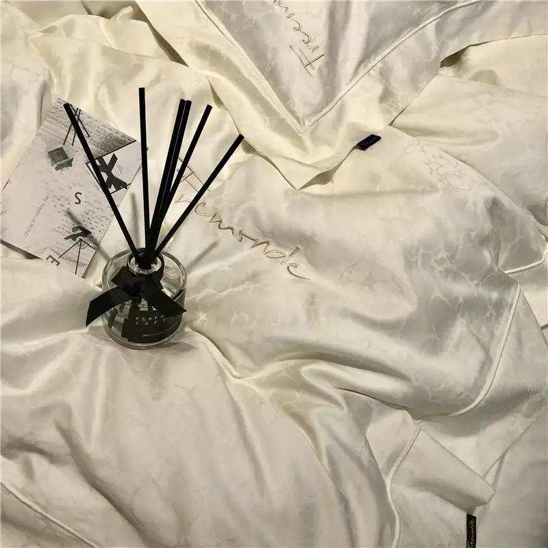 

800TC Egyptian Cotton QUEEN KING size Bedding Set Luxury Silky Soft Bedclothes Duvet Cover Bed set Bed sheet set parure de lit