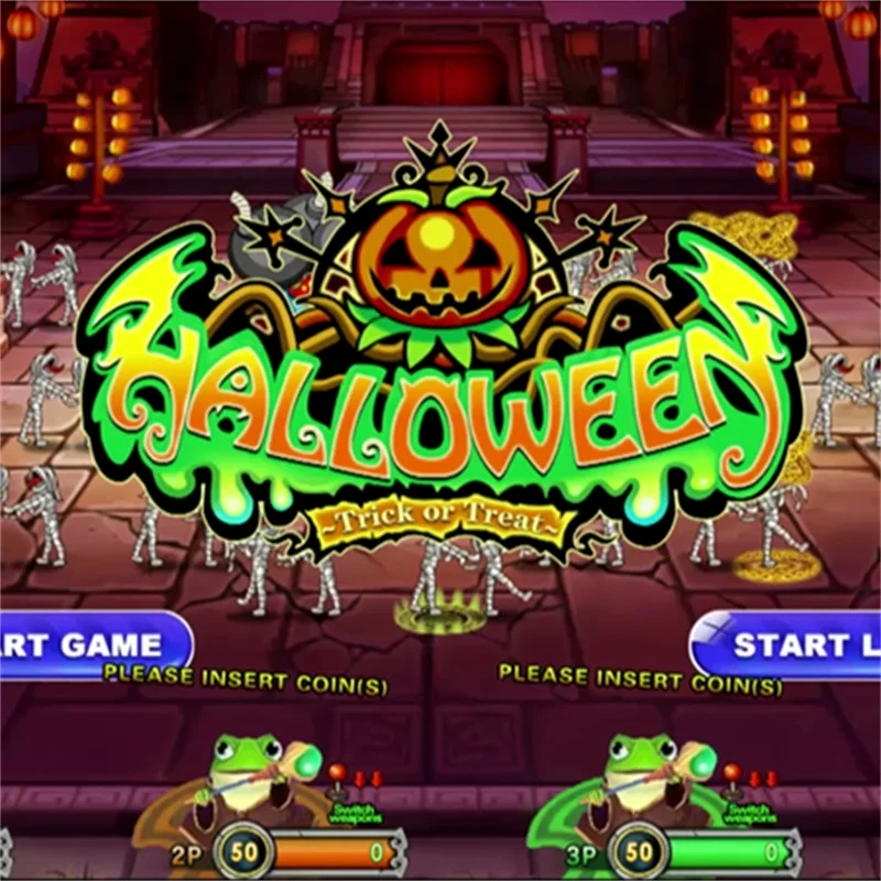 Новинка 2021 г. игровые автоматы IGS Fish Hunter с монетами для Хэллоуина | Спорт и