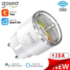 Умная розетка Gosund с Wi-Fi, 10 А, голосовое управление, работает с Alexa Google Home