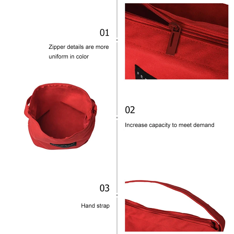 

Portable Lunch Bag Aluminum Film Detachable Hand Carry Folded Lunch Bag Double Insulation Picnic Storage Bag Waterproof