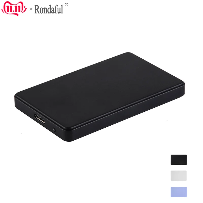 USB 3,0 SATA HD коробка 1 ТБ HDD корпус для внешнего жесткого диска чехол 2 ТБ передачи данных резервного копирования Корпус крышка инструмент для ПК
