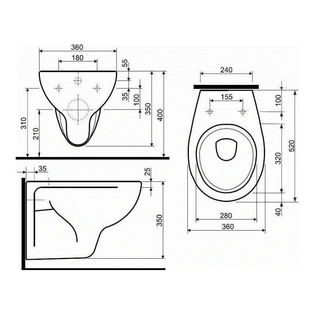 Set Geberit Rekord Toilet bowl with microlift seat Installation button 458.124.21.1-K931 For bathroom a jar Smart bowls ceramic automatic Biotoilet