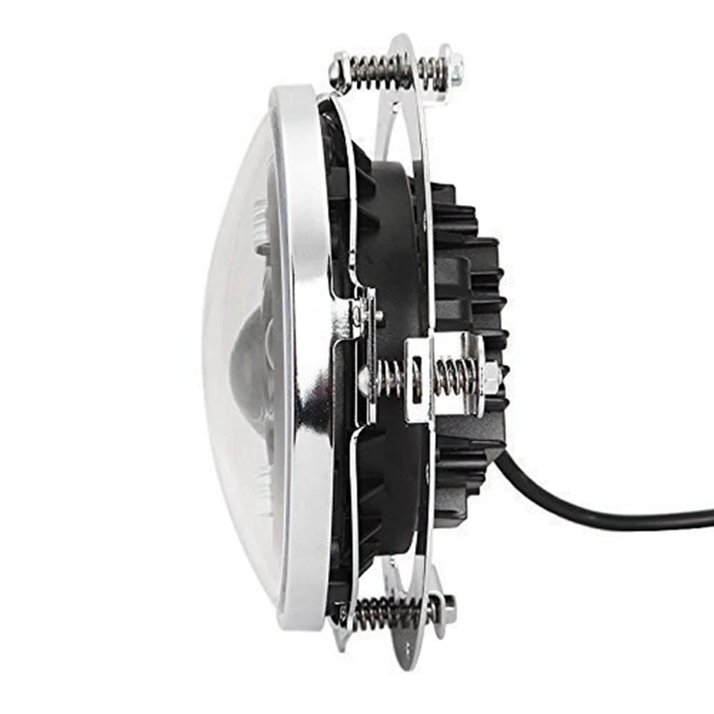 Круглый кронштейн для светодиодной фары 7 дюймов крепление Jeep Wrangler JK Land rover defender