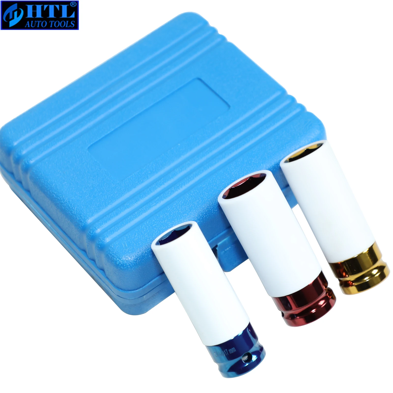 3 шт тонкостенный сплав колеса гайка гнездо глубокого удара набор гнезда 17 мм 19 21