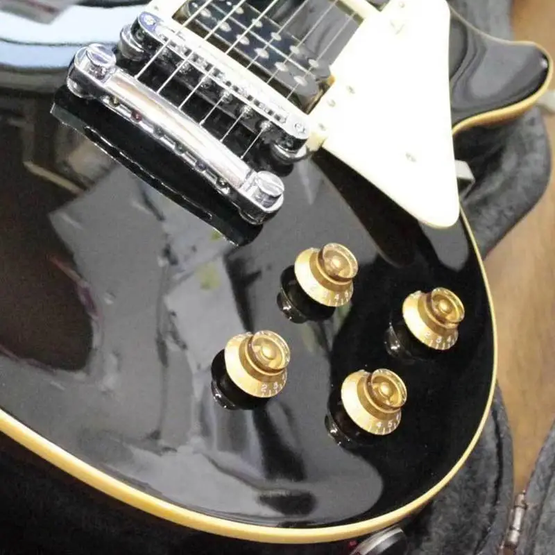 4 шт. круглая ручка регулировки громкости для электрогитары регулятор