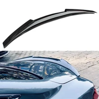 for infiniti q60 coupe m style carbon fiber rear trunk spoiler car wing 2018 2020