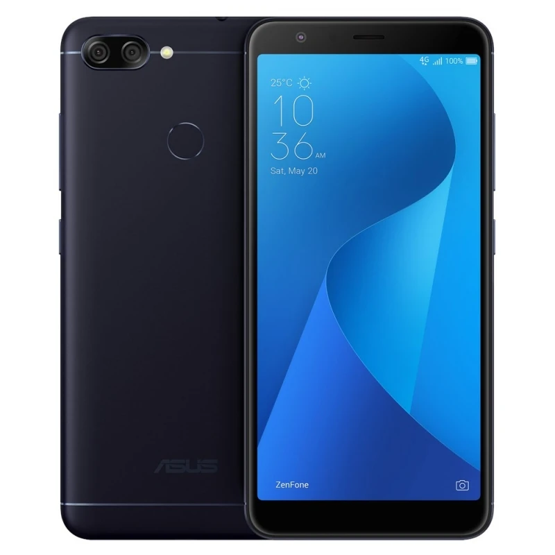 Новый мобильный телефон Asus Zenfone Max Plus M1 ZB570TL 4 ГБ 64 5 7 дюймов четыре ядра 16 Мп двойная