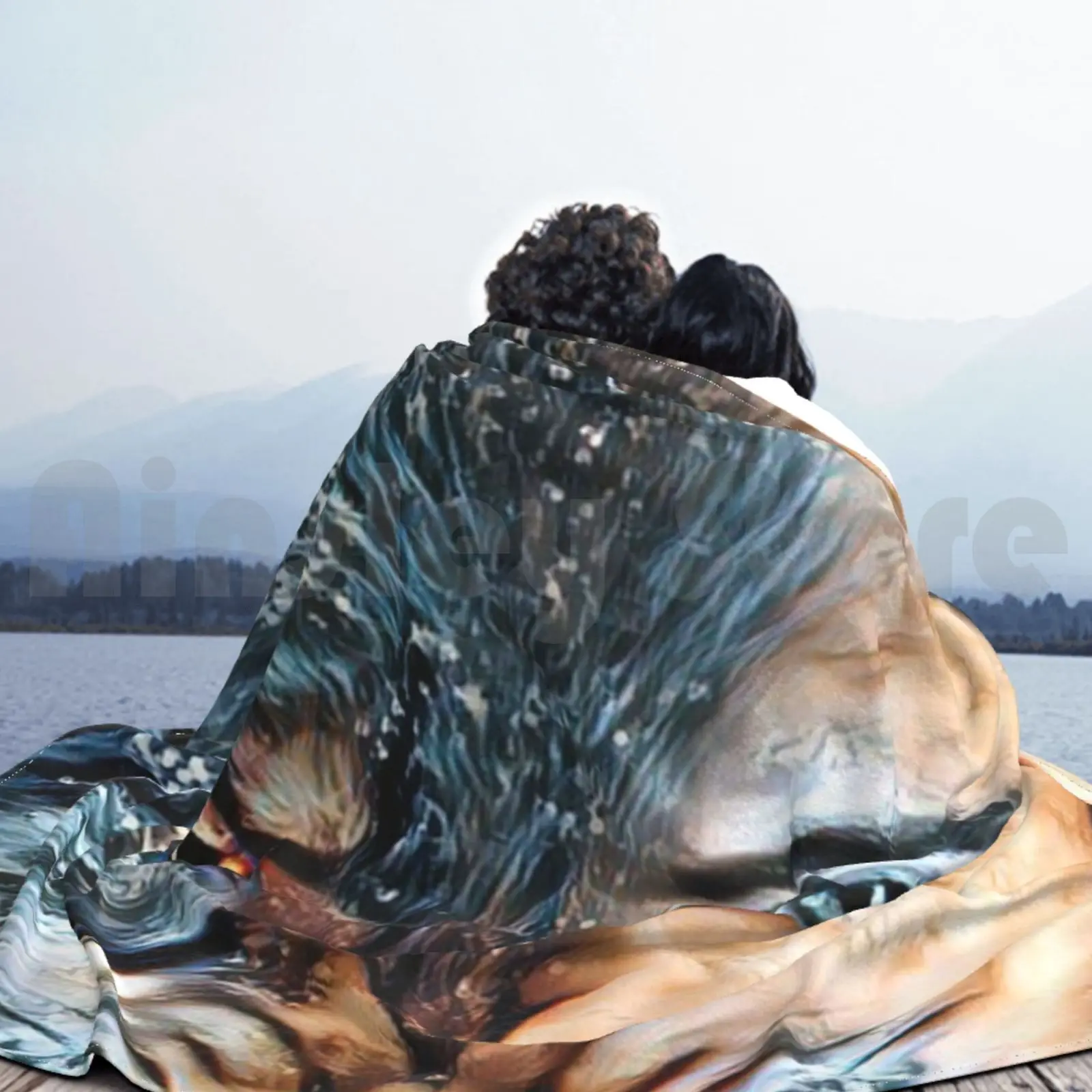 Чехол для дивана кровати путешествий Артура Кетч волки сверхнатуральный волк