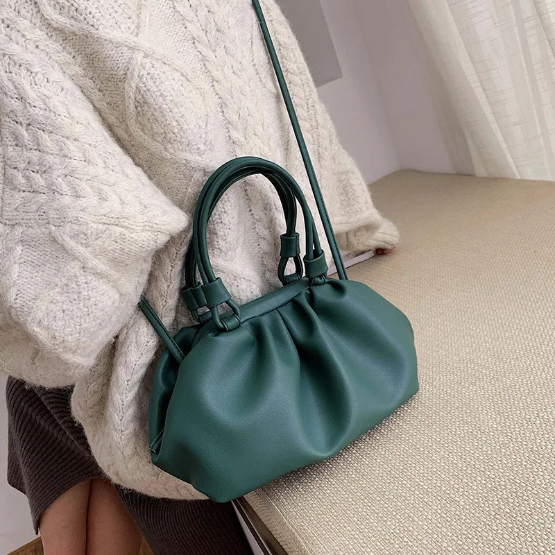 Женская сумка-клатч через плечо дизайнерская Простая Сумка-тоут в форме облака