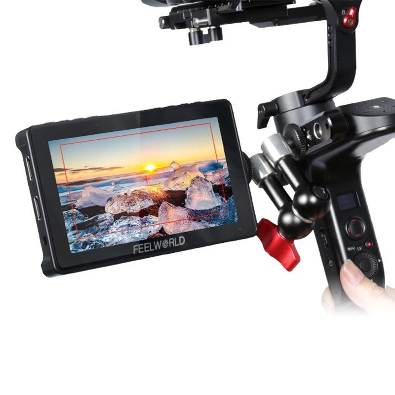 FEELWORLD F5 Pro 4K монитор 5 дюймов DSLR Камера полевой сенсорный Экран IPS FHD 1920x1080HDMI