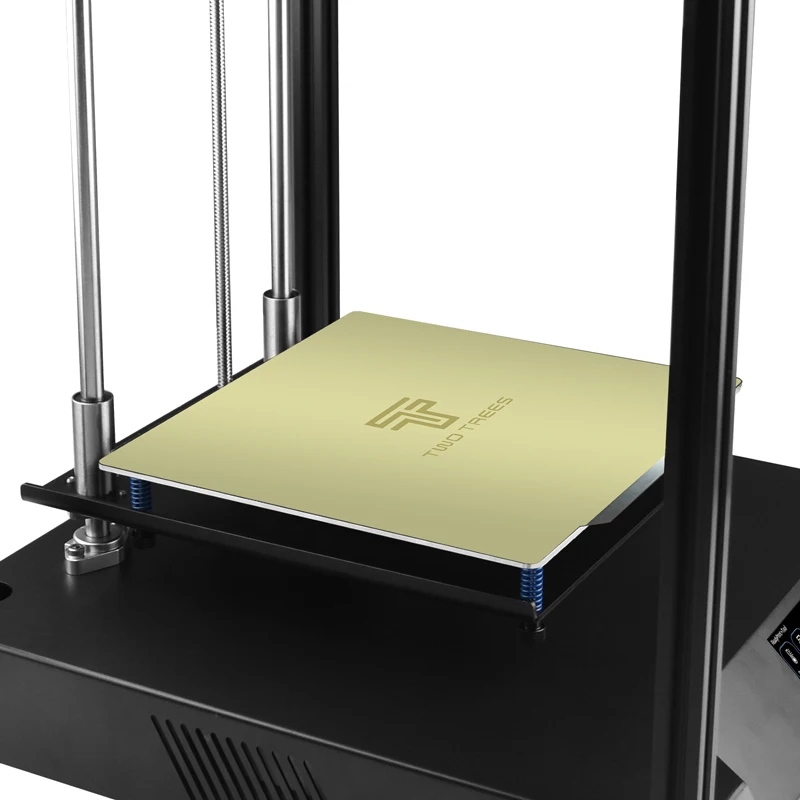Детали для 3d принтера TWOTREES пружинный стальной лист PEI нагревательная платформа