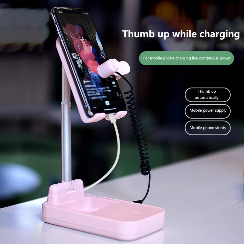 new mobile phone holder table can automatically like artifacts mount candy mini portable holder universal bracket like artifact free global shipping