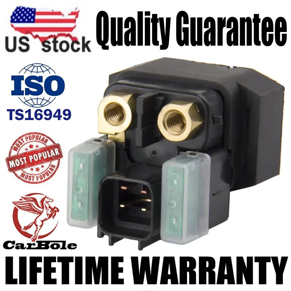 

Starter Relay Solenoid For Yamaha Grizzly Raptor Rhino YXM Viking YXR 550 700