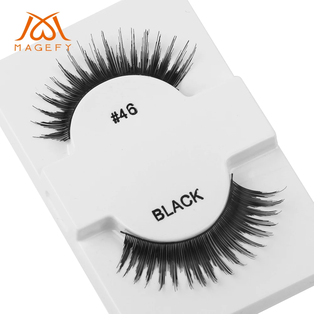 

MAGEFY 100 Pairs Wholesale Eyelashes 3D Mink Lash False Eyelashes Hand Made Eyelashes Extensions Natural Full Strip Lash