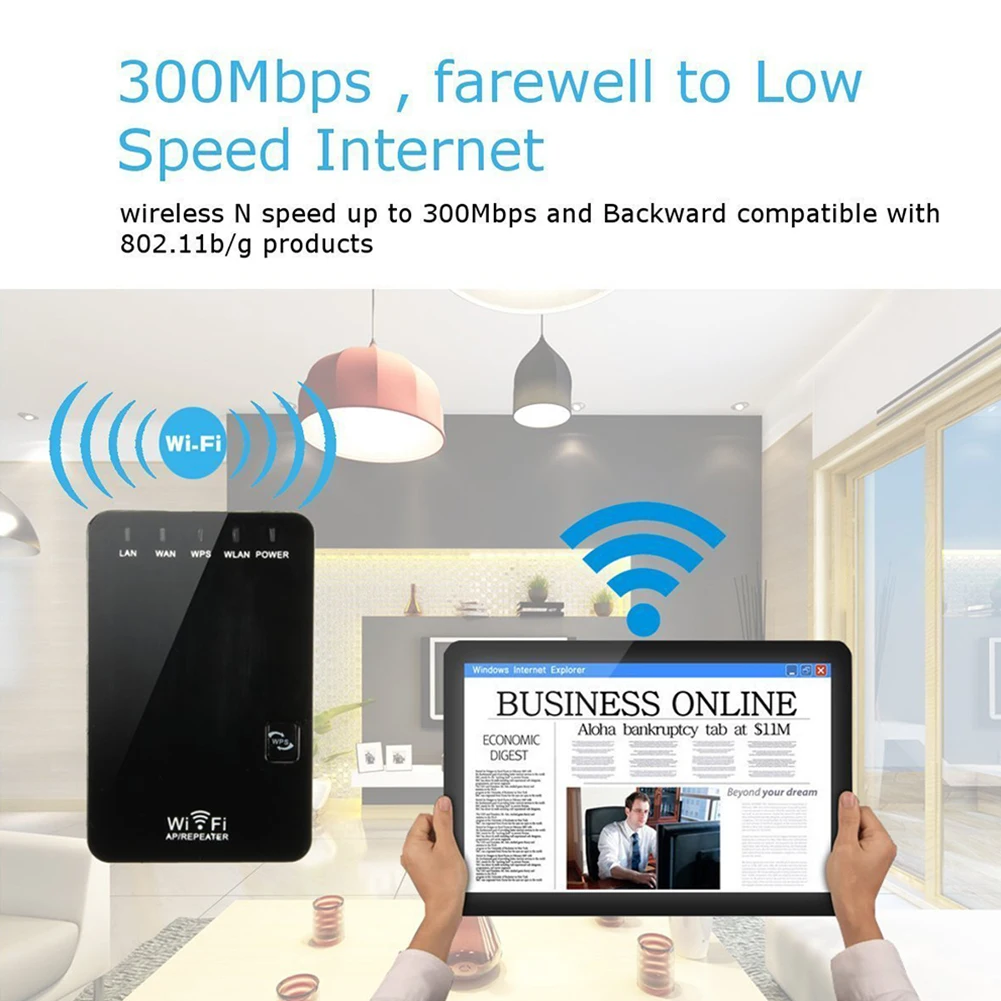 Wi-Fi ретранслятор 300 ГГц 2 4 Мбит/с | Мобильные телефоны и аксессуары