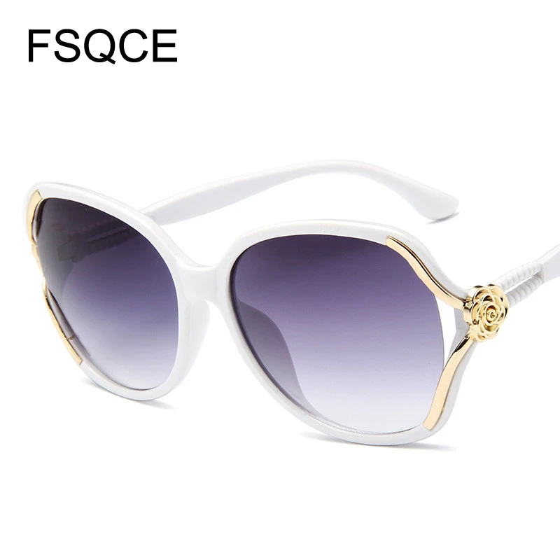 Солнцезащитные очки женские в ретро стиле роскошные модные солнечные для