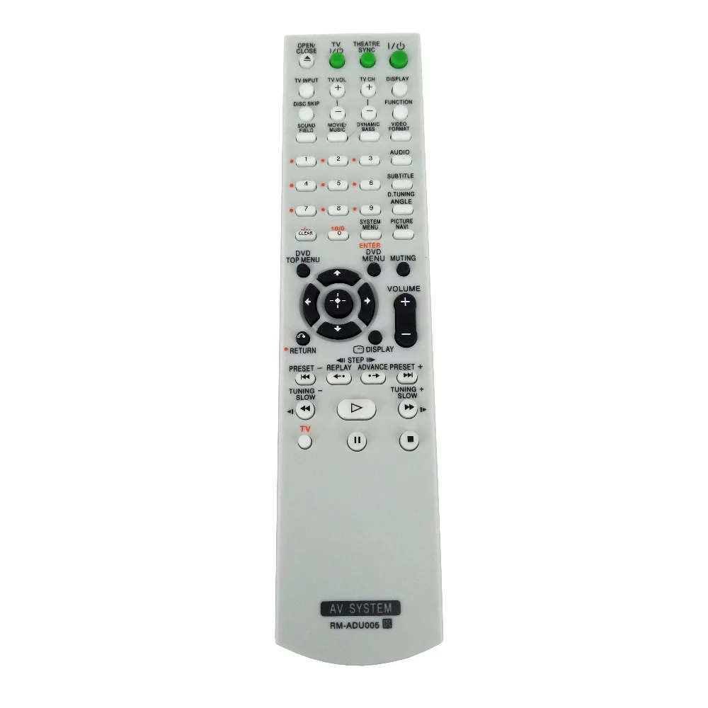 

RM-ADU005 Remote control for Sony DVD Home Theater System DAV-DZ630 HCD-DZ630 DAV-HDX265