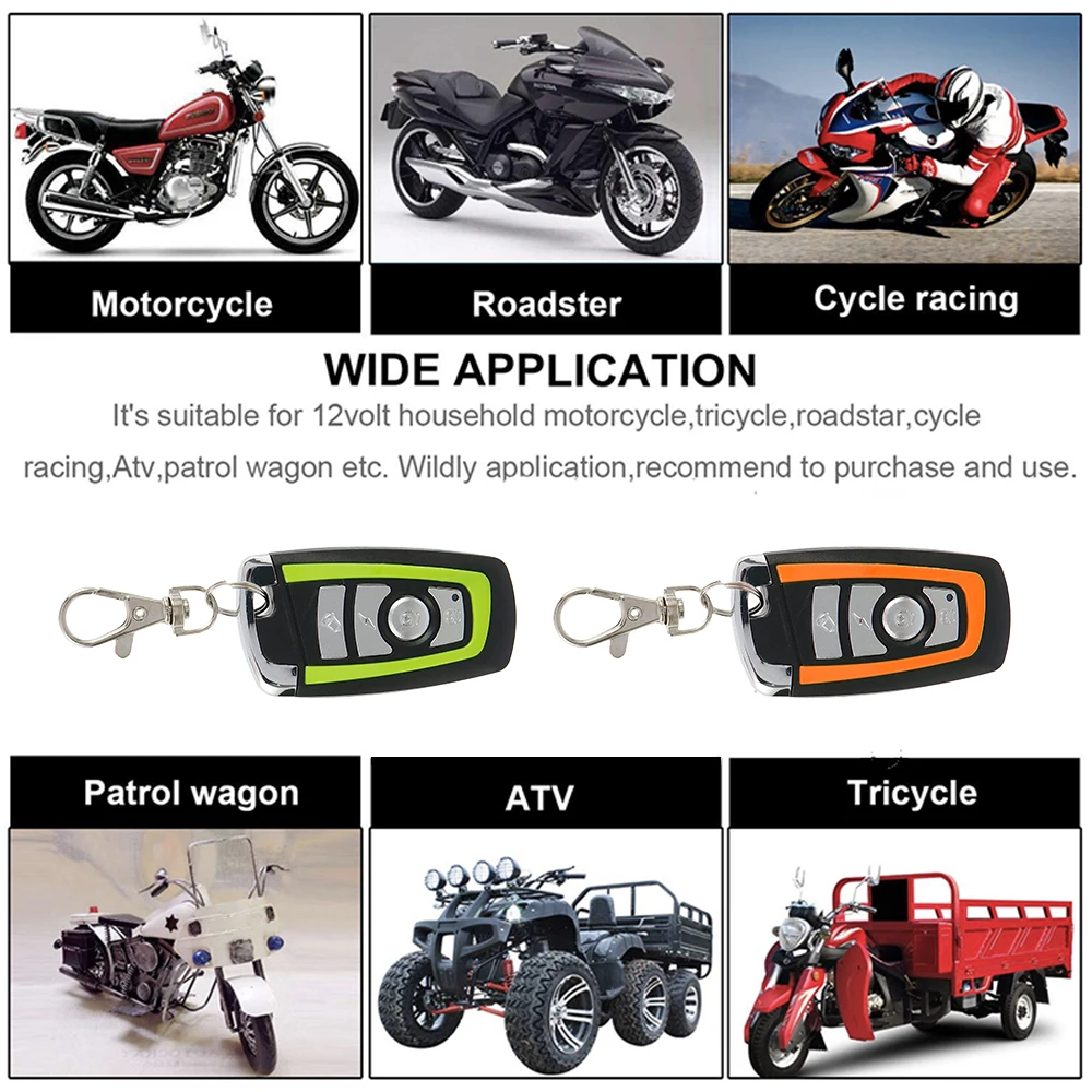 Универсальная система сигнализации для мотоциклов и скутеров 125 дБ | Автомобили