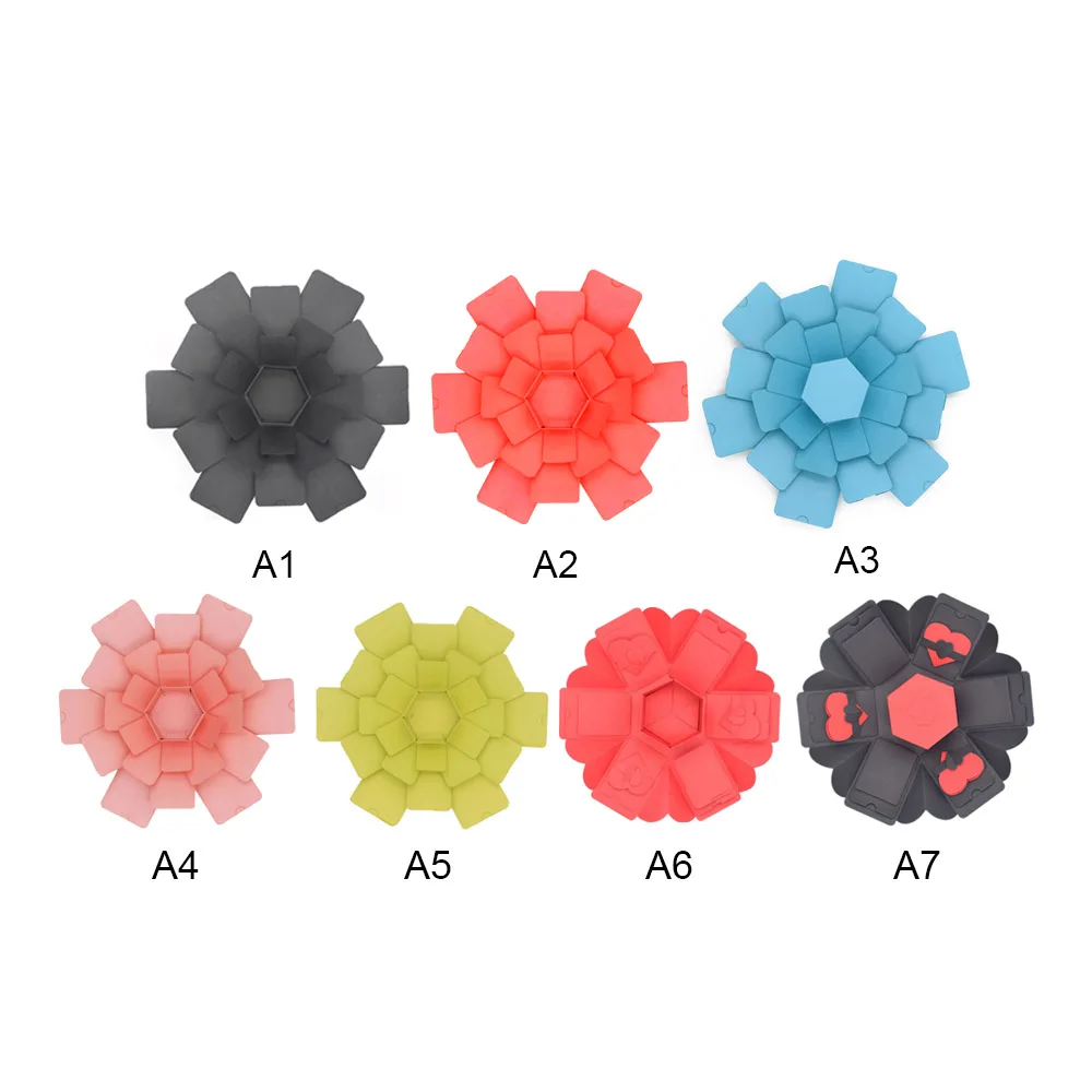 6 сторонняя пятислойная готовая взрывобезопасная коробка подарок на день