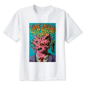 

New Tame Impala Men Women White T-Shirt Short Sleeve Size S to 4XL KL493